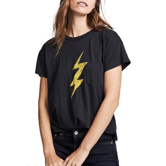 rag & bone Tops - Rag & Bone Lightning Vintage Crew Tee XS